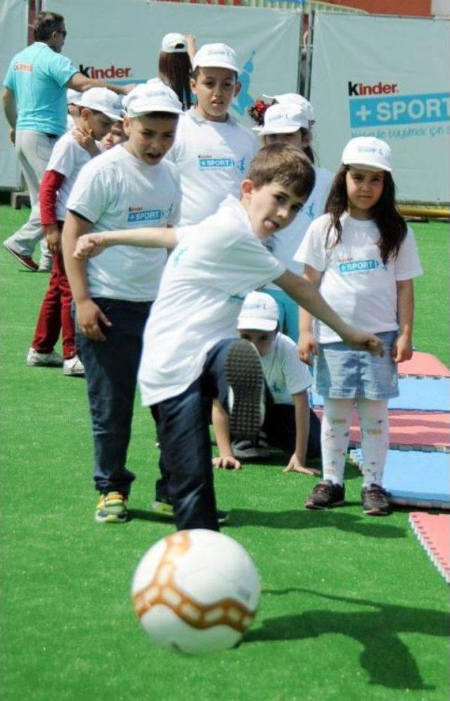 Hedef 1 Yılda 200 Bin &Ccedil;ocuğa Spor Yaptırmak 2