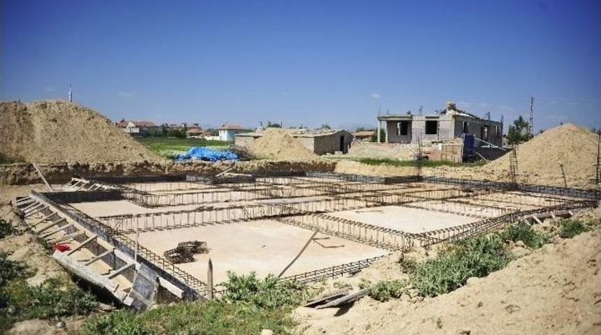 Larende Taziye Evinin Temeli Atıldı