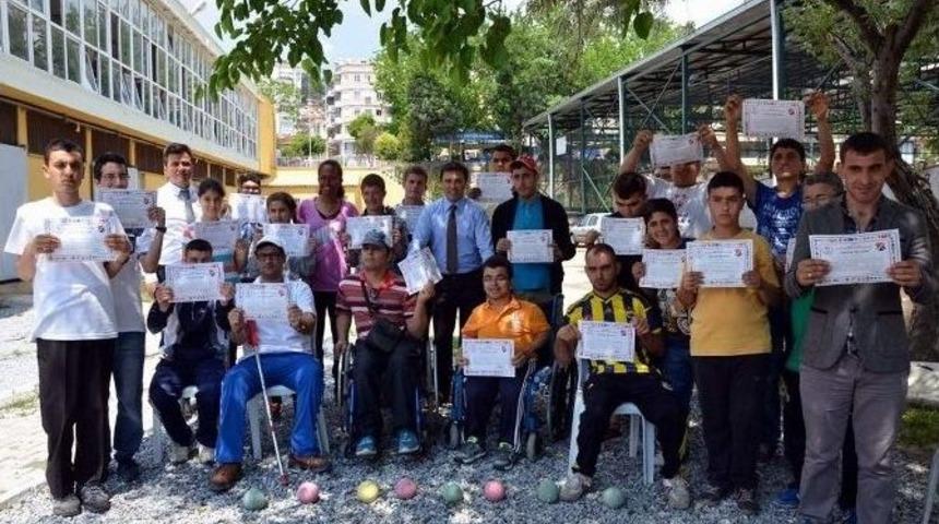 Aydın&rsquo;da Engelli Sporcular Yalnız Bırakılmadı