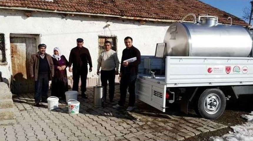 Kadışehri İlçesinde Süt Üretimi Her Geçen Gün Artıyor