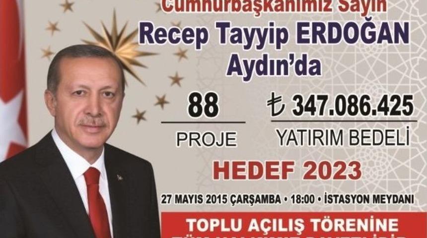 Cumhurbaşkanı Erdoğan, 27 Mayıs&rsquo;ta 88 Projenin Toplu A&ccedil;ılışını Yapacak