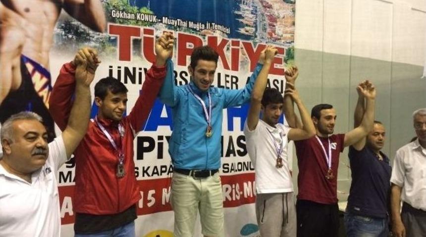Erciyes Üniversitesi Muay Thaı Şampiyonu Oldu