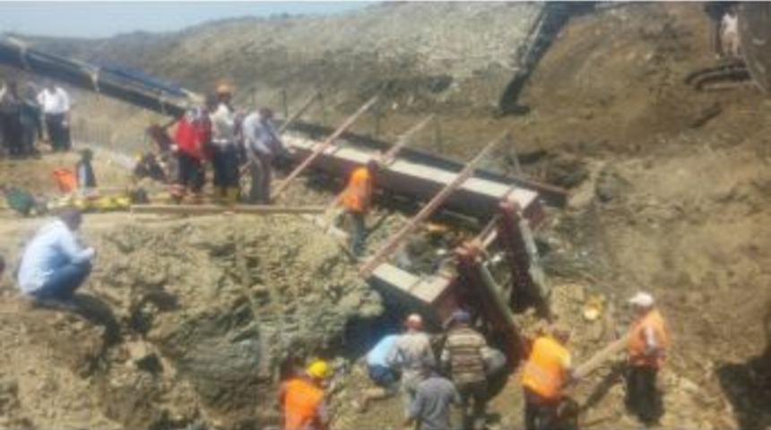 Edirne&rsquo;de G&ouml;&ccedil;&uuml;k Altında Kalan 1 İş&ccedil;iye Ulaşıldı