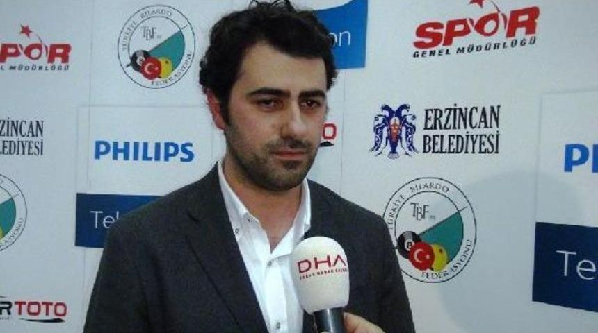T&uuml;rkiye Bilardo Federasyonu Başkanı Ercan: Biz G&ouml;reve Gelmeden &Ouml;nce Bilardoya Bakış A&ccedil;ısı Farklıydı