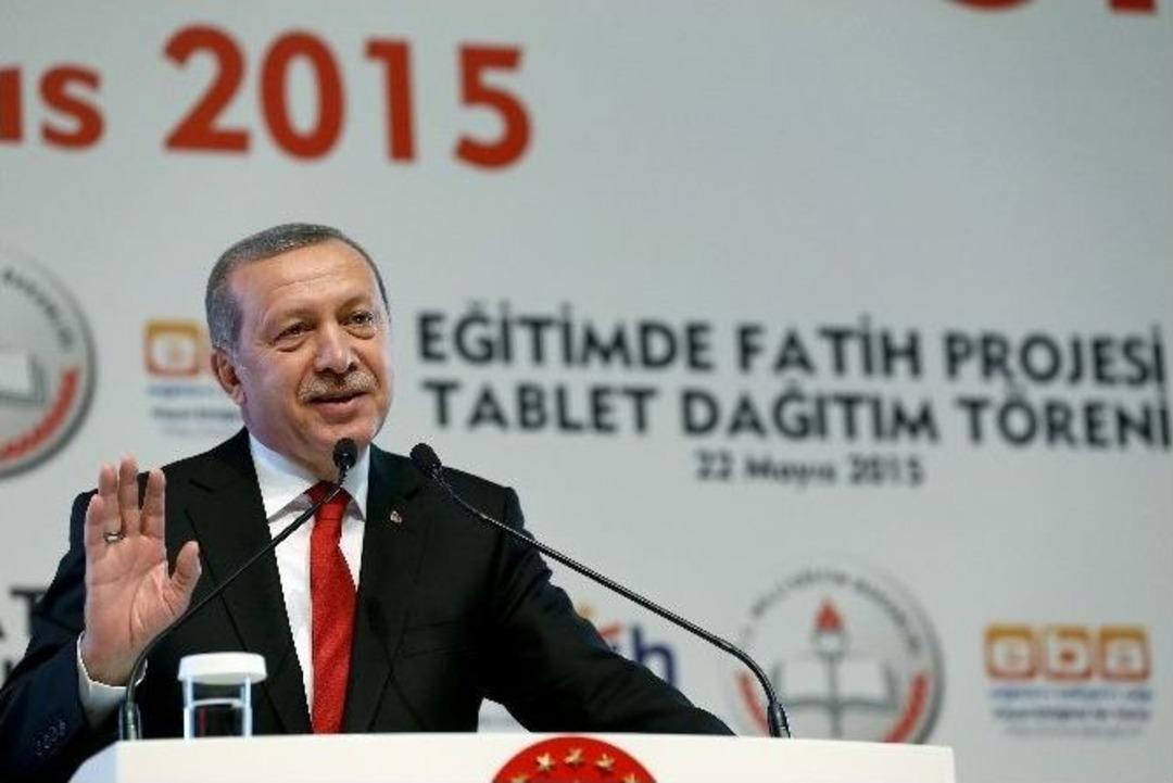 Fatih Projesi Tablet Dağıtım T&ouml;reni