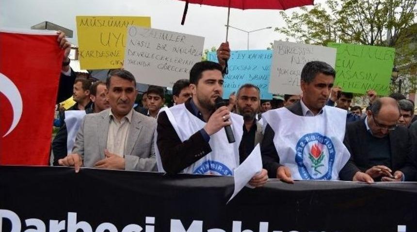 Mısır&rsquo;daki İdam Kararları Adilcevaz&rsquo;da Protesto Edildi