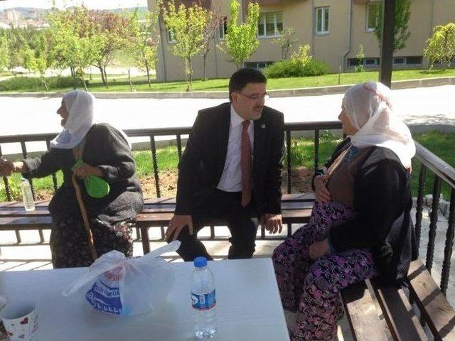 Ak Parti Yozgat Milletvekili Başer, Özürlü Rehabilitasyon Merkezini Ziyaret Etti