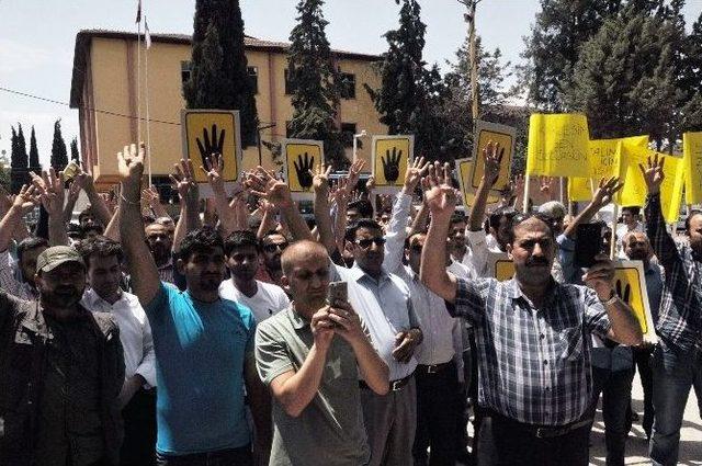 Reyhanlı İl&ccedil;esi&rsquo;nde Mursi&rsquo;ye Destek Eylemi 2