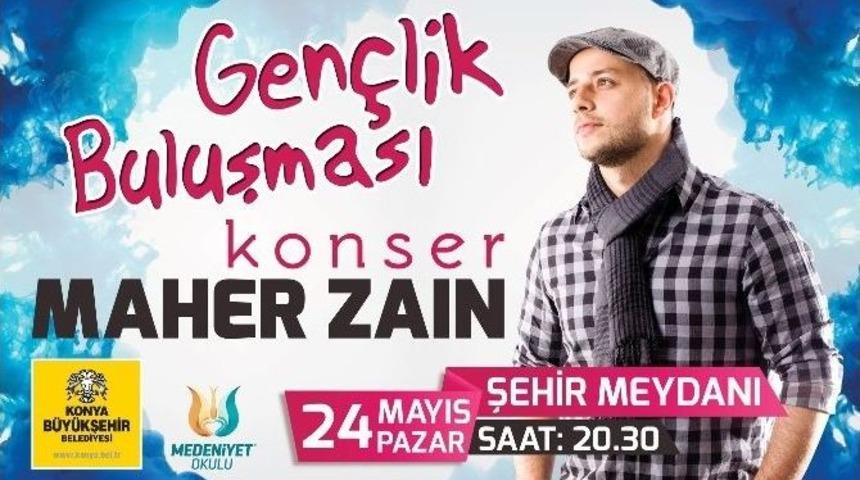 Maher Zain Konya&rsquo;da Gen&ccedil;lerle Buluşacak