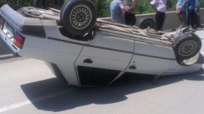 İskilip&rsquo;te Trafik Kazası: 1 Yaralı