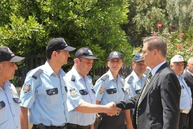 Manisa İl Emniyet M&uuml;d&uuml;r&uuml; Ceren&rsquo;den Sarıg&ouml;l Ziyareti 1