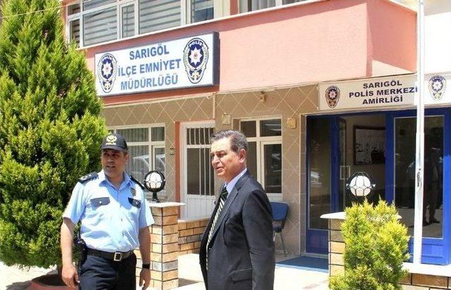Manisa İl Emniyet M&uuml;d&uuml;r&uuml; Ceren&rsquo;den Sarıg&ouml;l Ziyareti 2