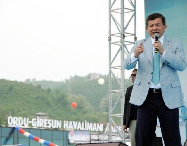 Ordu-Giresun Havalimanı Açılışına Katılan Başbakan Davutoğlu: Bizim Meselemiz, Koltuk Meselesi Değil (2)