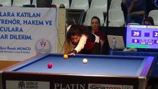 3 Bant Bilardo Şampiyonası 2. Etabı'nda Şampiyonlar Belli Oldu