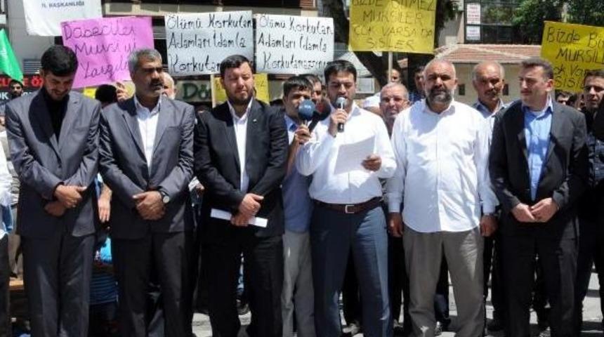 Gaziantep'te Mursi'ye Verilen Idam Kararına Tepki