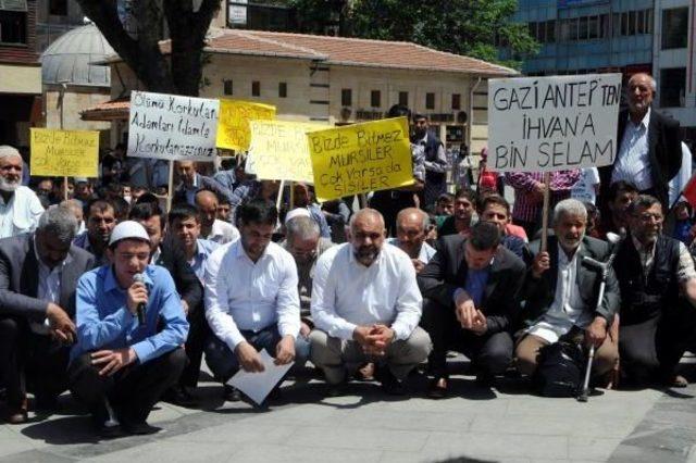 Gaziantep'te Mursi'ye Verilen Idam Kararına Tepki