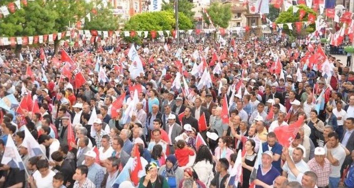 Chp Lideri Kılı&ccedil;daroğlu Aksaray&rsquo;da Konuştu