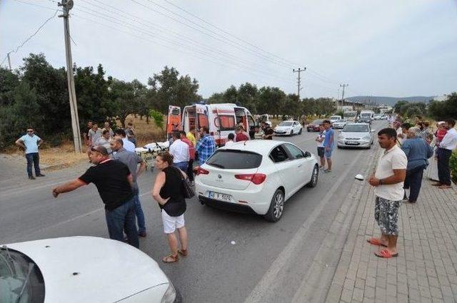 Bodrum’da Trafik Kazası: 1 Yaralı