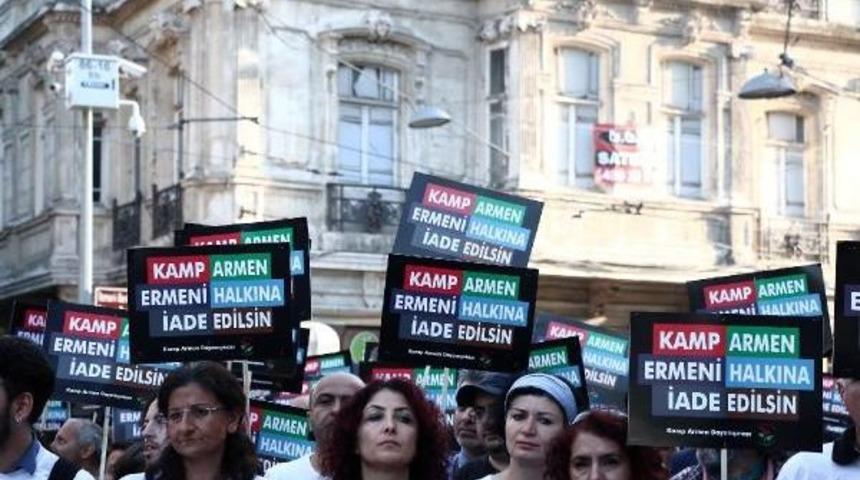 Kamp Armen Yıkılmasın Diye Y&uuml;r&uuml;d&uuml;ler