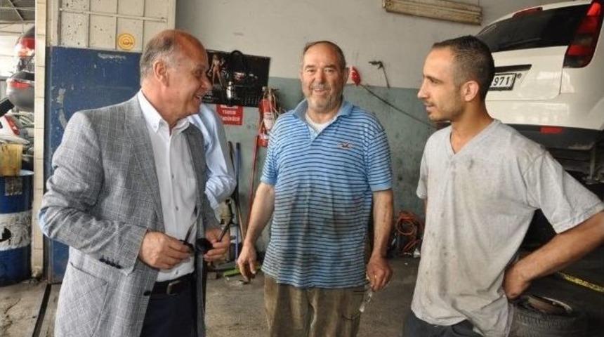 Esnaf Şeboy&rsquo;un Tecr&uuml;belerinden Yardım İstedi