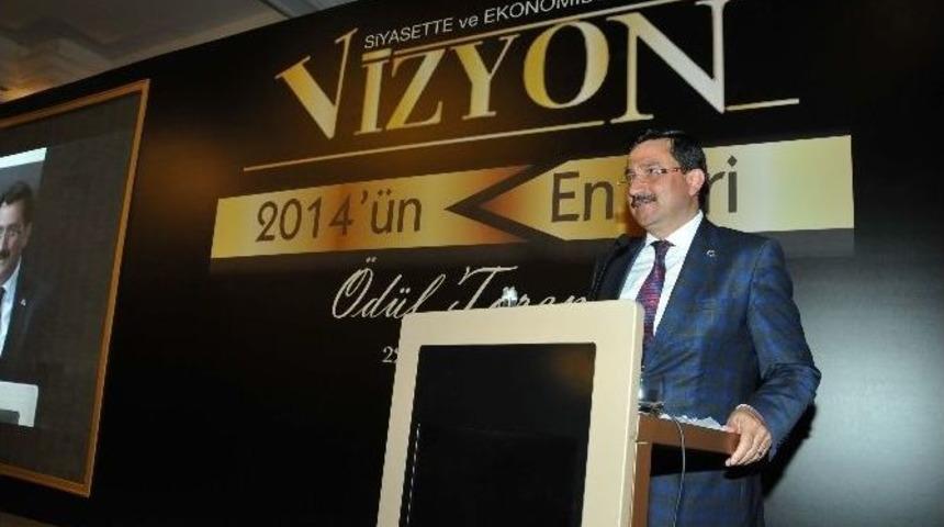Başkan Ak&rsquo;a Vizyon 2023&rsquo;den &Ouml;d&uuml;l