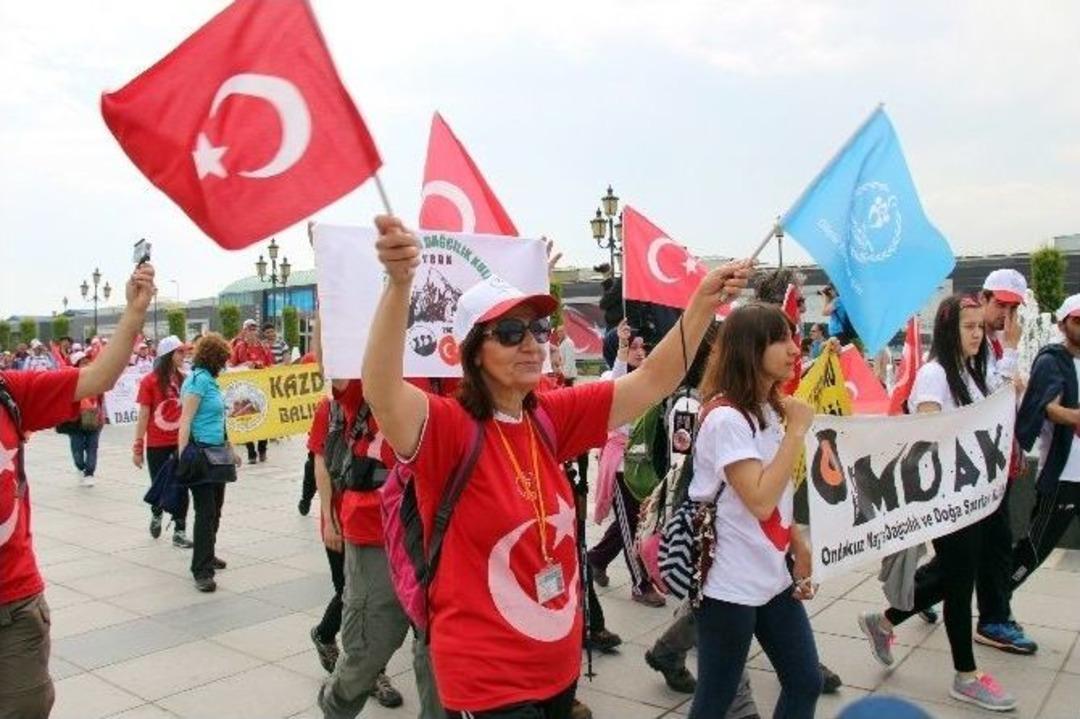 Samsun&rsquo;da Ulusal Kurtuluş M&uuml;cadelesi 7. Anma Y&uuml;r&uuml;y&uuml;ş&uuml; Başladı