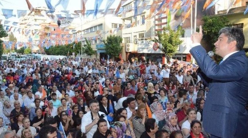 Milletvekili Adayı Sadullah Kısacık&rsquo;ın Se&ccedil;im B&uuml;rosunun A&ccedil;ılışı Mitinge D&ouml;n&uuml;şt&uuml;