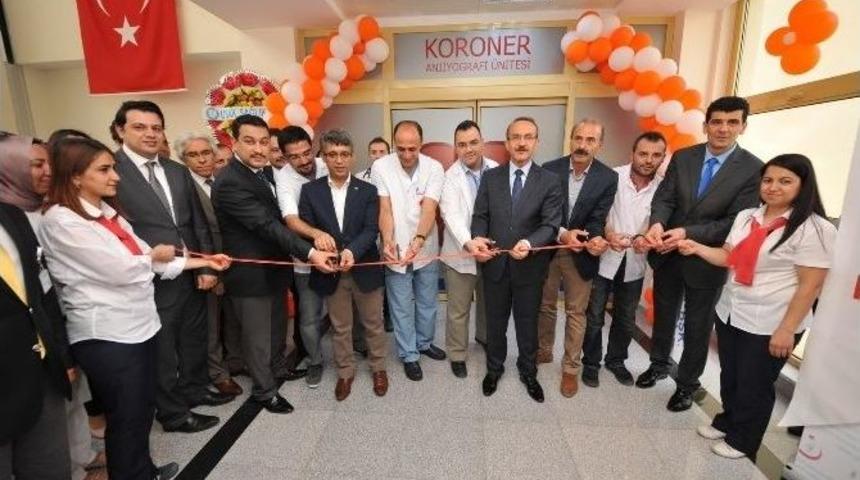 Uşak Devlet Hastanesi Kalp Damar Cerrahi Ve Anjio &Uuml;niteleri A&ccedil;ıldı
