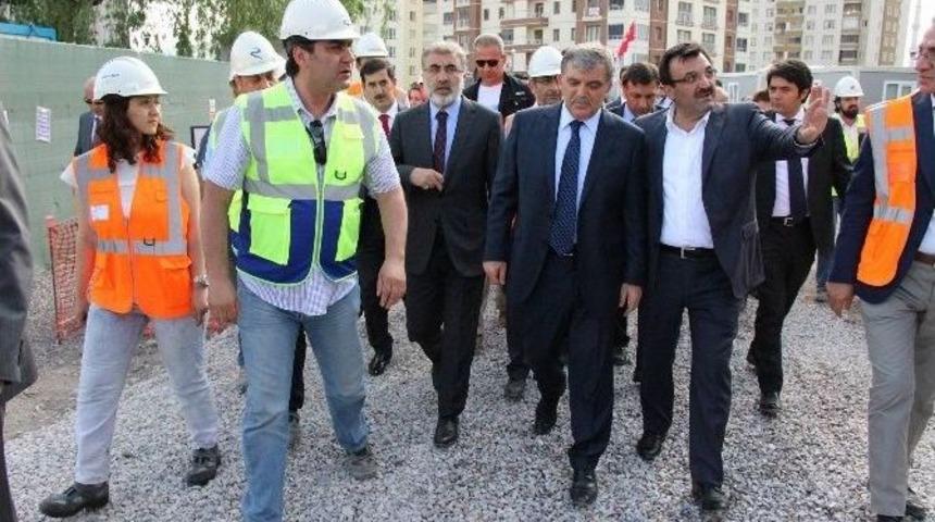 Abdullah G&uuml;l, Yapımı Devam Eden Abdullah G&uuml;l M&uuml;zesini Gezdi