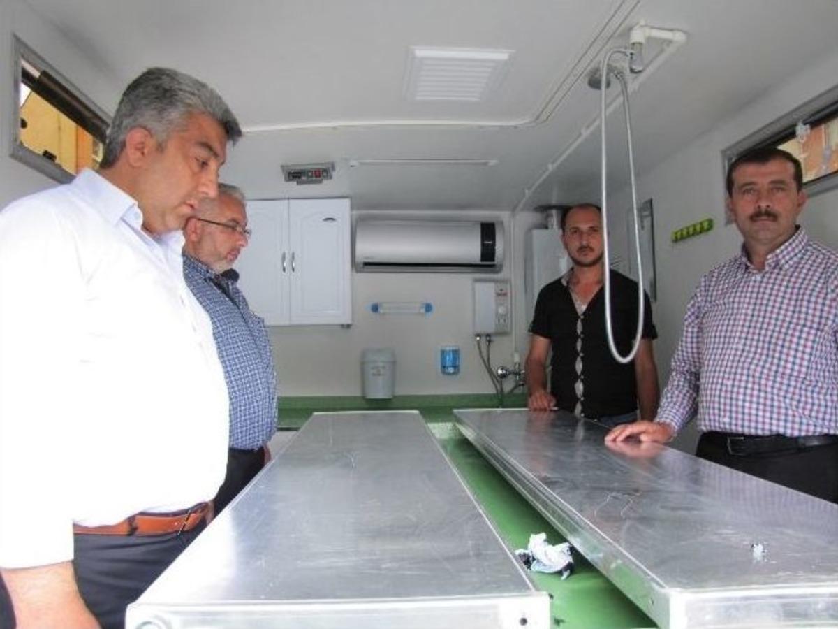 &Ccedil;&ouml;p Toplama Aracı Modern Cenaze Yıkama Aracına D&ouml;n&uuml;şt&uuml;r&uuml;ld&uuml;