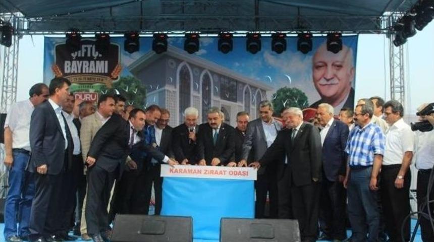 Karaman&rsquo;da &Ccedil;ift&ccedil;i Bayramı Ve Tarım Fuarı