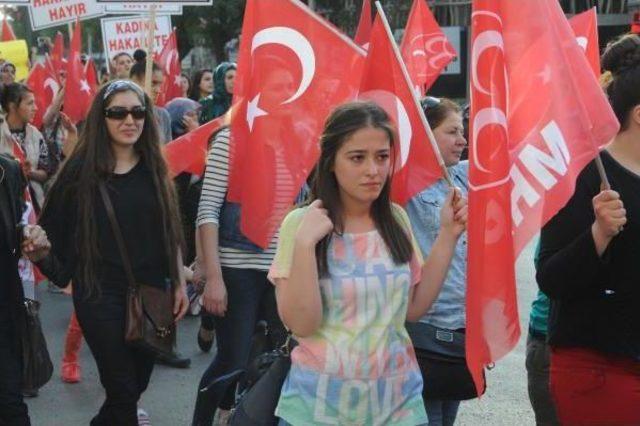 Gaziantep'te Kadınlardan Akşener'e Destek Yürüyüşü