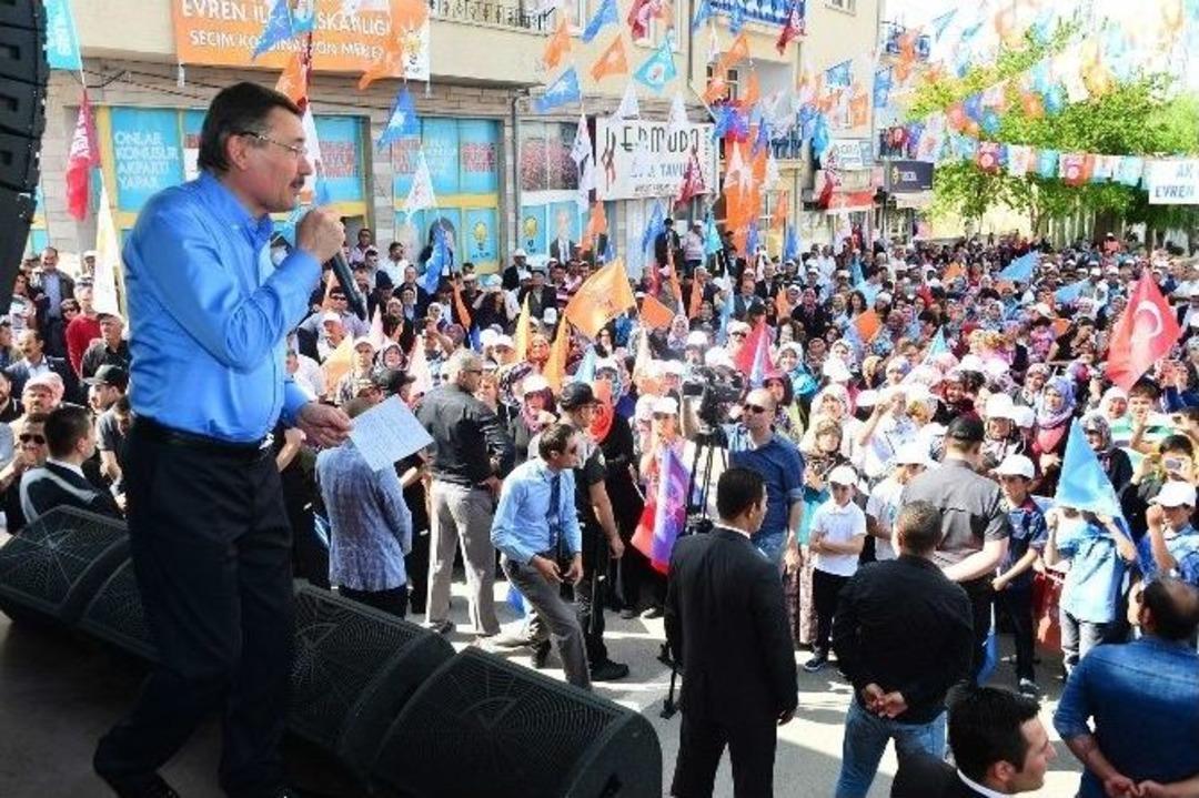 Başkan G&ouml;k&ccedil;ek, Şerefliko&ccedil;hisar, Evren Ve Karagedik&rsquo;te