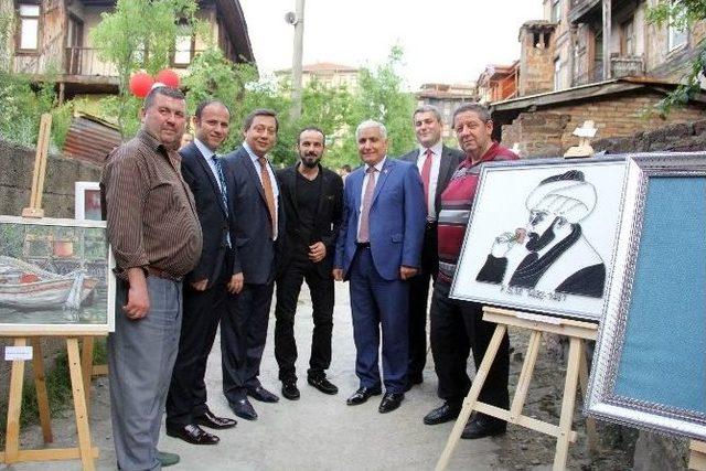 Filografi Eserleri Ve Tablolar Sokak Sergisinde Beğeniye Sunuldu 3