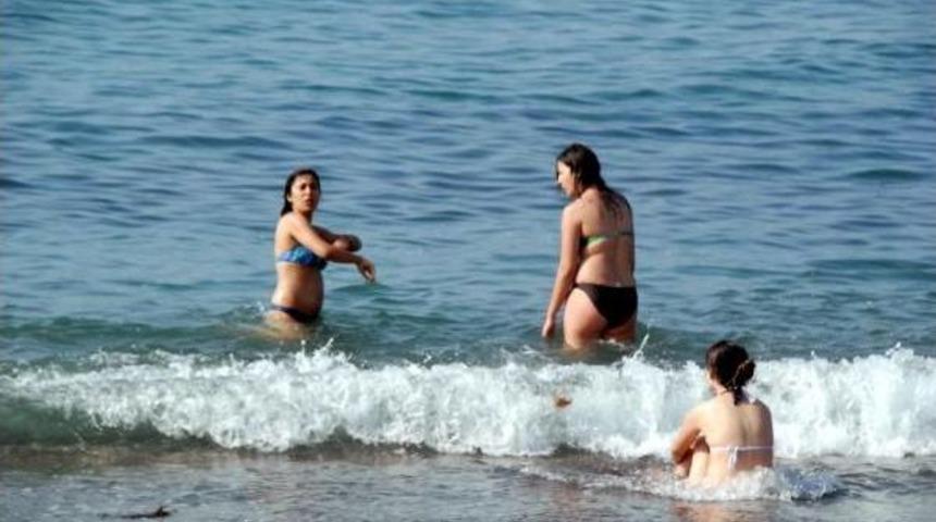 Ak&ccedil;akoca'da Deniz Sezonu Başladı