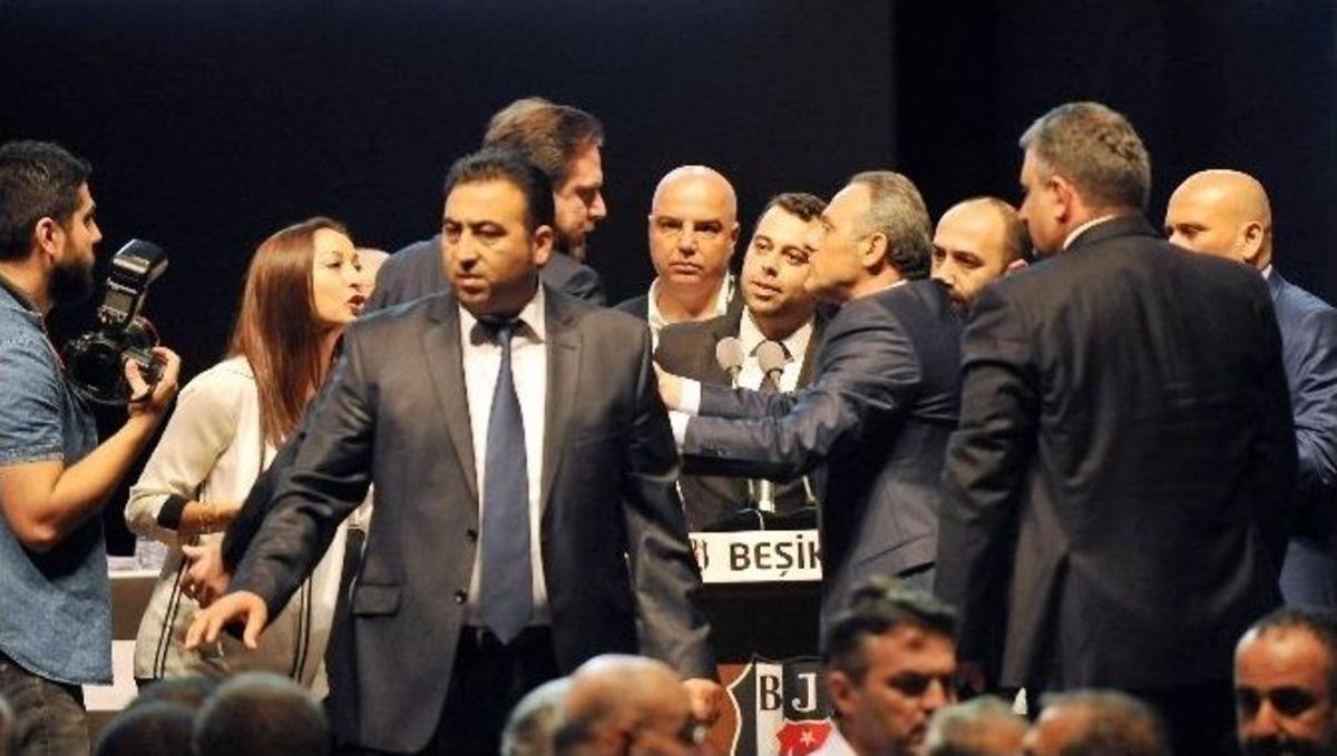 Beşiktaş Kongresinde B&uuml;y&uuml;k Gerginlik