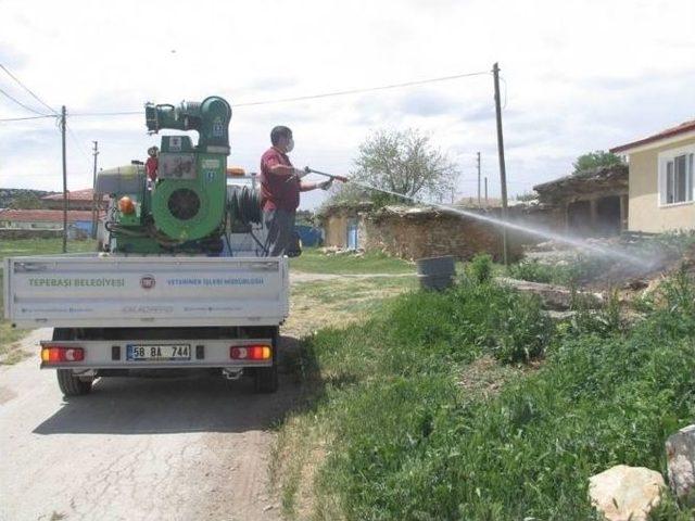 Han İl&ccedil;esi İla&ccedil;lanma &Ccedil;alışmaları Yapıldı 2