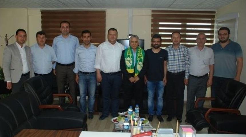 Milletvekili Adayı Boynukara&rsquo;dan, Adıyaman 1954 Spor Kul&uuml;b&uuml;ne Ziyaret