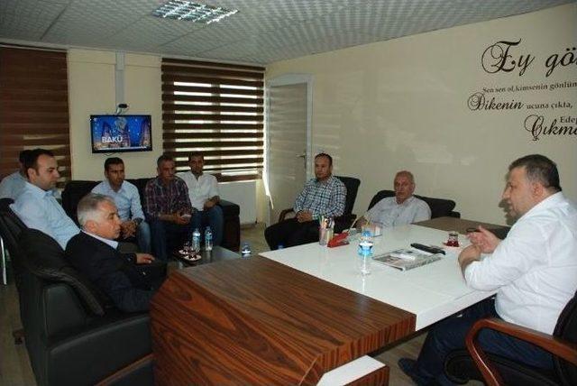 Milletvekili Adayı Boynukara’dan, Adıyaman 1954 Spor Kulübüne Ziyaret