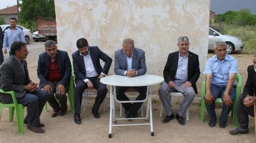 Mustafa Şahin, Ziyaretlerini S&uuml;rd&uuml;r&uuml;yor