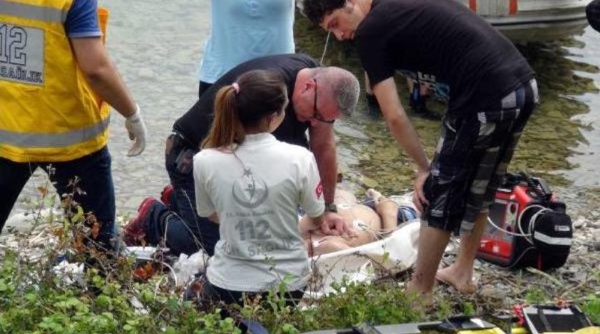 15 Yaşındaki Yunus Emre, Arkadaşlarının G&ouml;z&uuml; &Ouml;n&uuml;nde Boğuldu