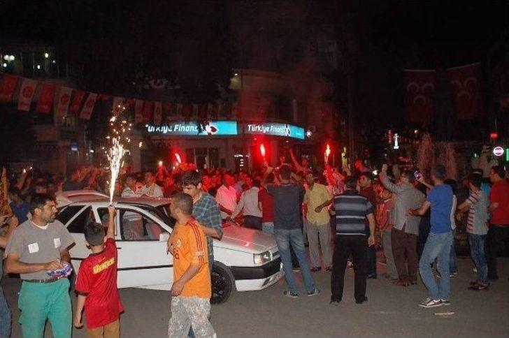 Adıyaman’da, Maç Sonrası Bayram Havası Yaşandı G3