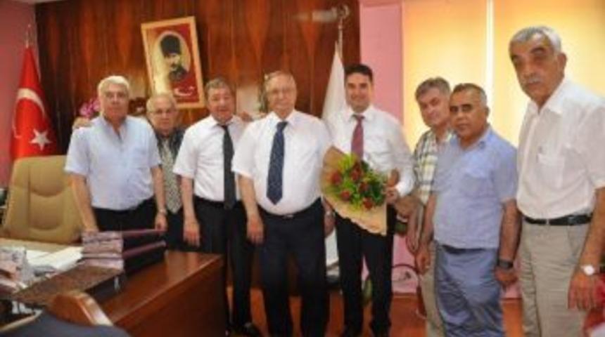 Ataşbak Askf Y&ouml;neticilerini Kabul Etti