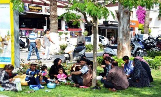 Suriyeli Türkmenler Turizm Sezonu Nedeniyle Bodrum'dan Söke'ye Gönderildi