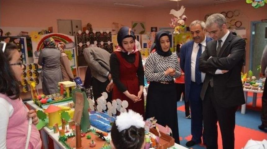 Anaokulu &Ouml;ğrencilerinden Yıl Sonu Sergisi