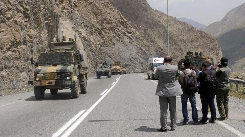 Hakkari&rsquo;de Askeri Hareketlilik