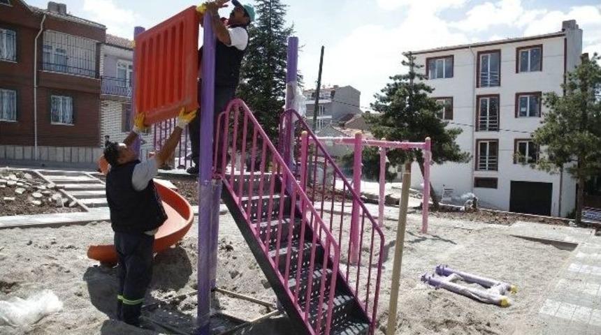 Odunpazarında Park &Ccedil;alışmaları