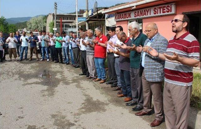 Sedat Namal Sanayi Esnafı İle Duada Buluştu