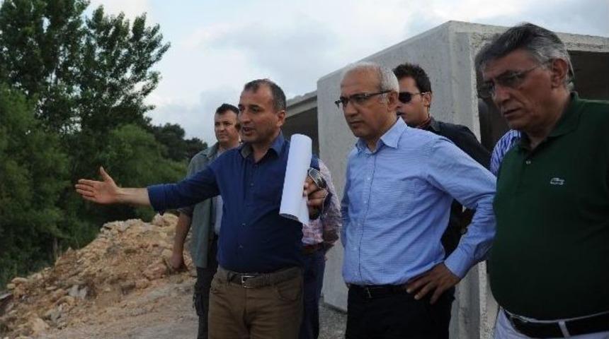 L&uuml;tfi Elvan, Batı &Ccedil;evre Yolu&rsquo;nu İnceledi