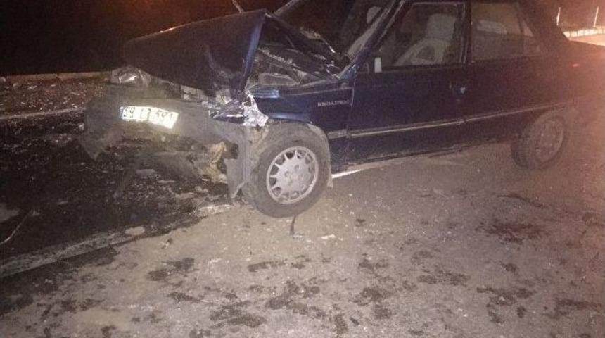 Tekirdağ&rsquo;da Trafik Kazası: 1&rsquo;i Ağır 3 Yaralı